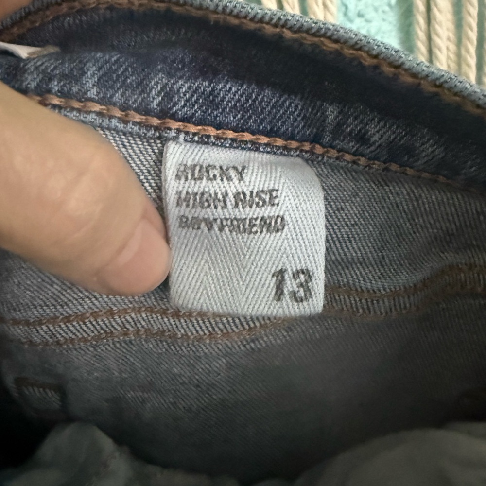 Eunina jeans high rise boyfriend GUC - Picture 4 of 5